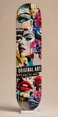 Planche POP Art sur mesure / Pièce décorative personnalisable