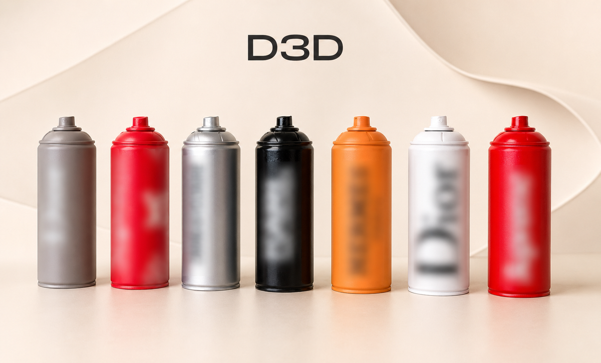Spray Can décorative personnalisable | D3D